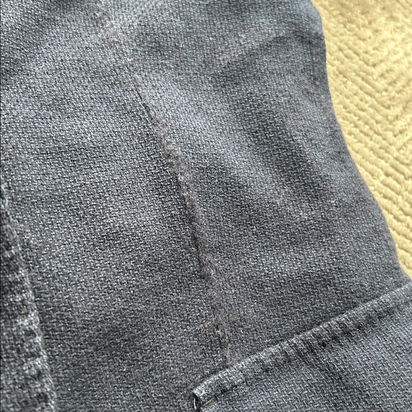 Massimo Dutti Women's Navy Blue Blazer Classic Tailored Wool-Blend Jacket Size 6 - Picture 13 of 14